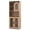 Natural, variant on ELLEGNT Sliding Barn Door Linen Cabinet – 59"H Farmhouse Freestanding Storage with Shelves, for Bathroom, Kitchen, Entryway, Natural