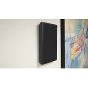 4 Rockville RockSlim Black Home Theater 5.25 240w Easy Wall Mount Slim Speakers
