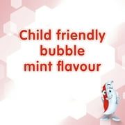Aquafresh Kids Cavity Protection Fluoride Toothpaste Pump, Bubble Mint, 4.6 Oz