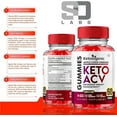 thumbnail image 4 of Ketologenic Keto ACV Gummies - Apple Cider Vinegar Supplement for Energy & Focus - Dietary Supplement Gummies with Apple Cider Vinegar Folate Vitamin B12 B6 Beet Root (60 Gummies), 4 of 5