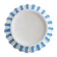 thumbnail image 6 of Mainstays Blue and White Striped Ceramic Vase, 6 of 7