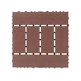 thumbnail image 5 of Plastic Deck Tiles 44 Packs All-Weather Waterproof 12x12 Inch, 5 of 10