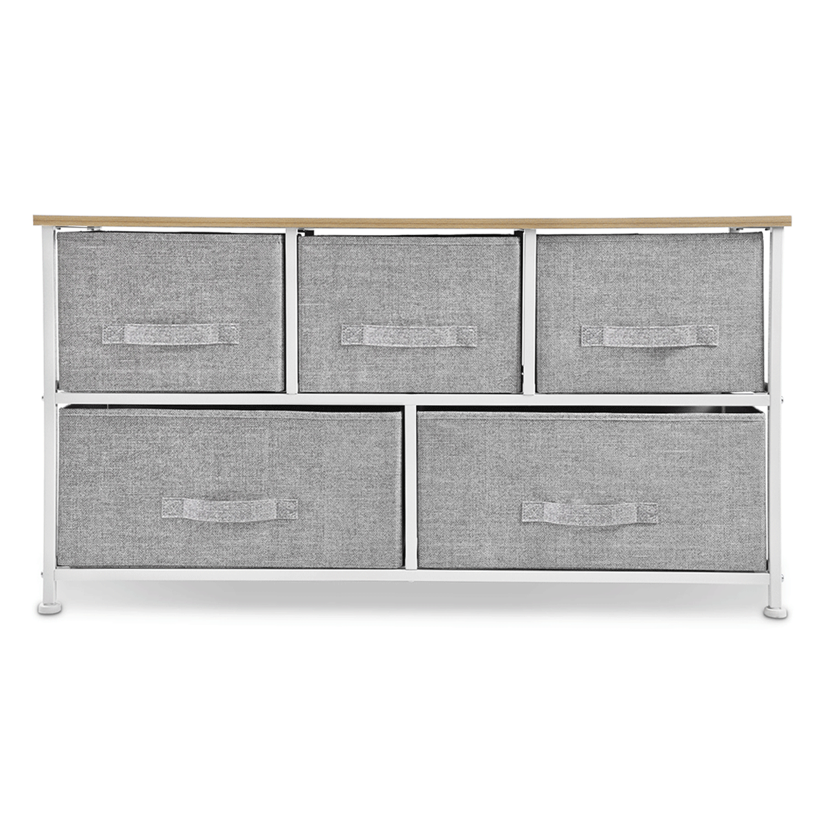 Bigroof Dresser Storage Organizer, Fabric Drawers Closet Shelves for