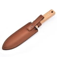 thumbnail image 4 of Lishi Diamond Sharpened Stainless Steel Weeding Knife with Thickest Leather Sheath, 4 of 5