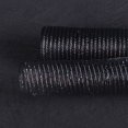 thumbnail image 4 of Black with Silver - Deco Mesh Wrap Metallic Stripes - ( 10 Inch x 10 Yards ), 4 of 4