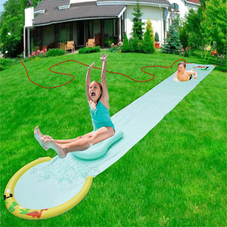 Hoovy Giant 16 Foot Kids Backyard Water Splash Slip and Slide Toy with Bodyboard | Walmart Canada