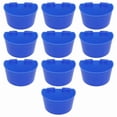 thumbnail image 3 of 10 Pieces of Birdcage Cup Hanging Feeder Cage Chicken Water Cup Pet Bowl with Hook Big, 3 of 9