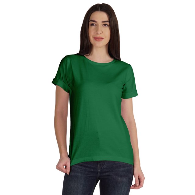 Inkmeso Basic High Low Tshirt For Women Short Sleeve Casual Summer Jersey Tee