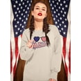thumbnail image 2 of Merica Heart Sunglasses Sweatshirt Women -Image by Shutterstock, Female Medium, 2 of 4