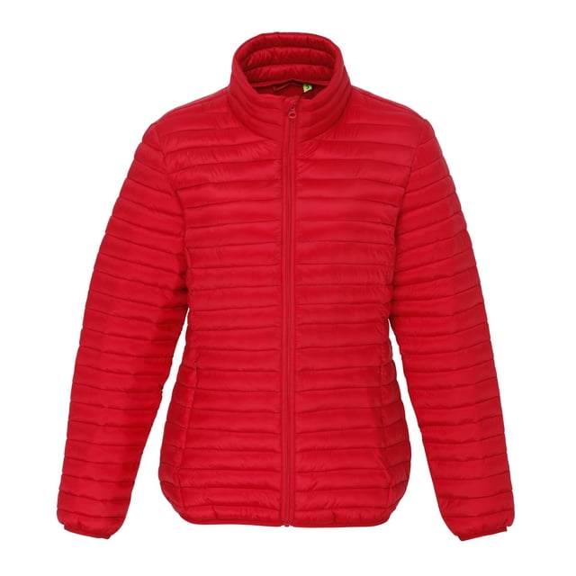 2786 - Chaquetilla acolchada con capucha modelo Tribe para mujer (Rojo) 2786 UTRW3847_red