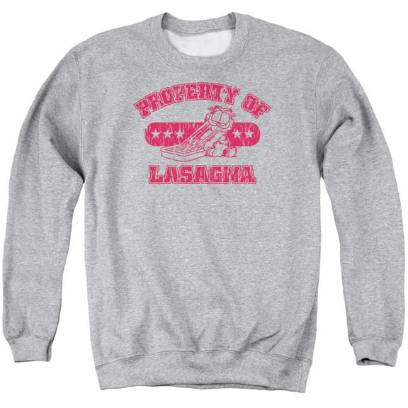 Garfield - Property Of Lasagna - Crewneck Sweatshirt - XXX-Large