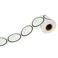 thumbnail image 2 of Trendy Black And White To From Round Stickers / Modern Write In Present Tags / Roll Of 250 Circle Labels / 2" Holiday And Birthday Favor Labels / Made In The USA, 2 of 6