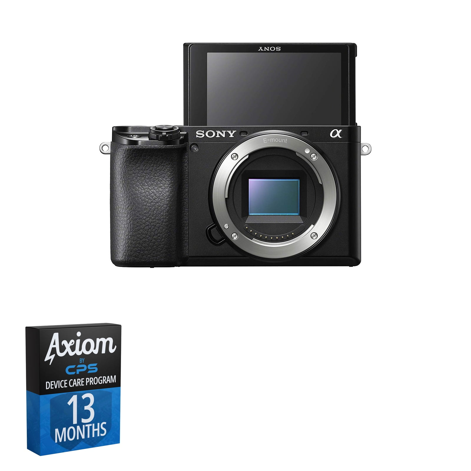Sony Alpha A6100 Mirrorless Camera - Body Only + 13-Month Axiom Care