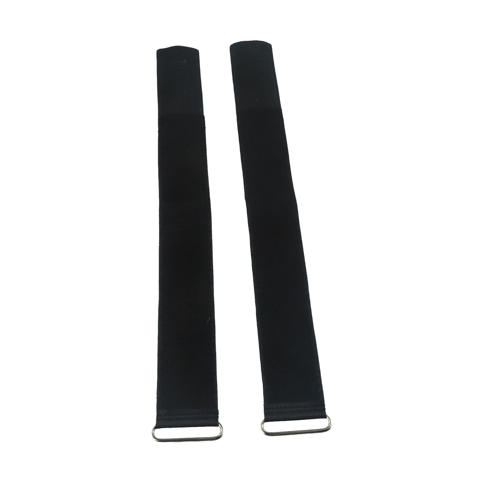 2 Pack Rowing Machine Pedal Straps, Nylon Adjustable Foot Straps for Elliptical Exercise Bike and Fan Bike Fitness Equipment, Home Gym Cardio Training, Black 18.9 Inch