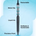 thumbnail image 6 of Pilot Precise V5 Retractable Rolling Ball Pens, Extra Fine Point , 0.5 mm, Assorted Ink, 4 Pack, 6 of 8
