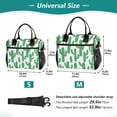 thumbnail image 4 of FORMRS Insulated Lunch Bag Unisex Large Capacity with Shoulder Strap, Cactus Pattern, 4 of 6