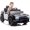 police, variant on Licensed 12V Dodge Challenger Kids' Electric Ride-On Car with Remote Control, LED Headlights, Battery Meter, and Music for Ultimate Fun, White