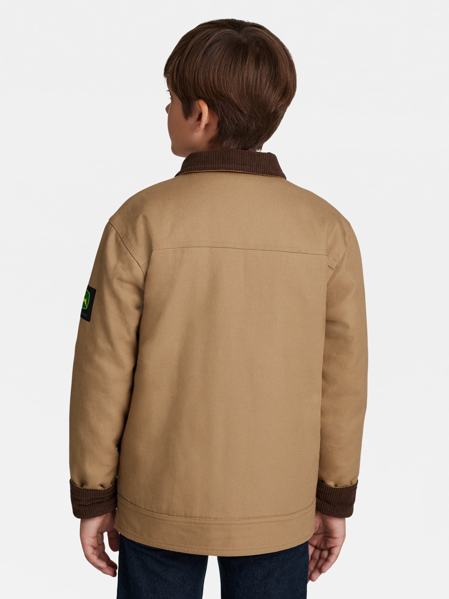 John Deere Boy's Canvas Tractor Jacket, Sizes 4 - 16