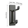 thumbnail image 2 of Stainless Steel No-Drill Adhesive Hook, Super Strong Removable Wall Hook for Kitchen, Bathroom, Bedroom, Gold Finish, 2 of 2