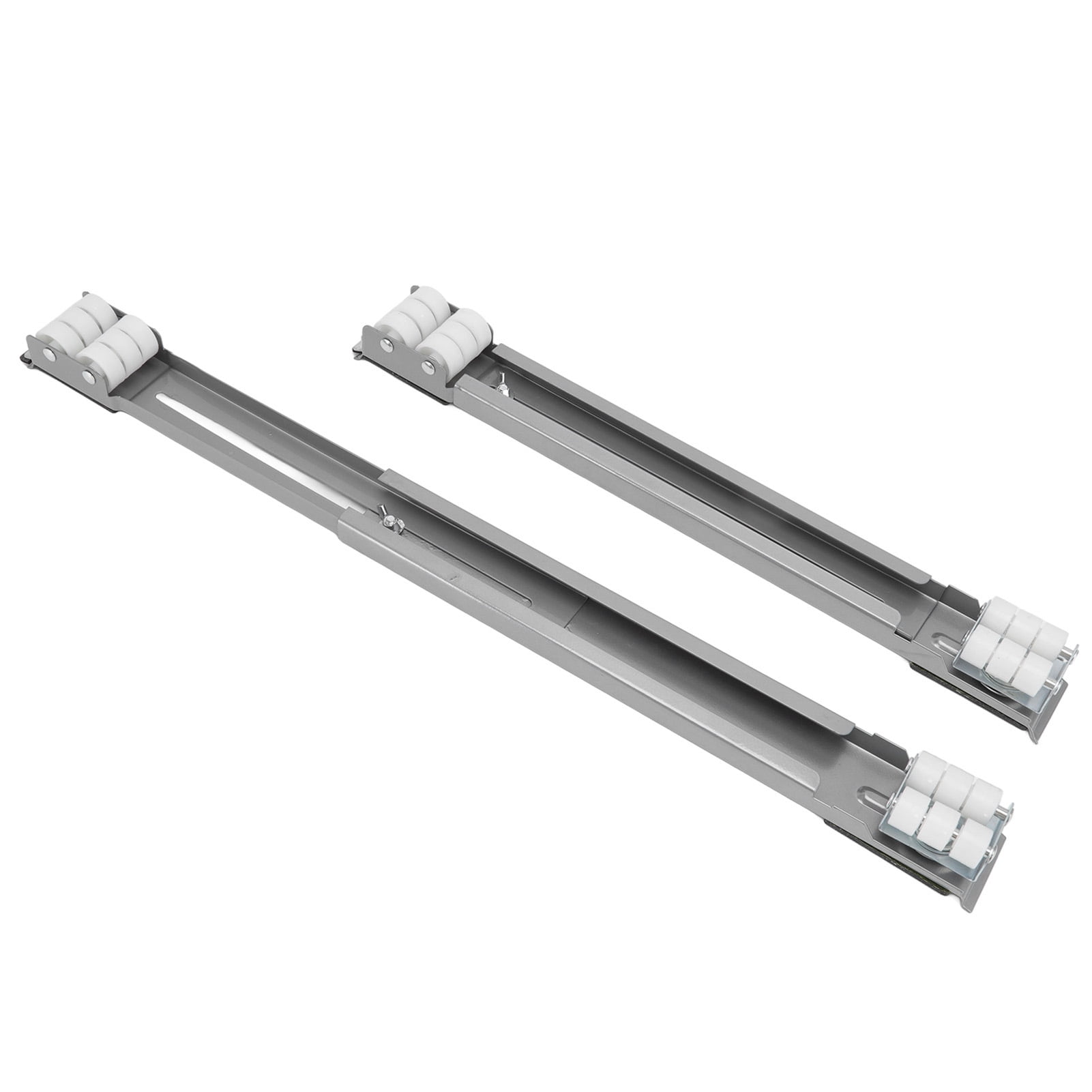 NFTIGB Extensible Appliance Roller 661 LBS Load Bearing Universal Wheel Base for Washing Machines Refrigerators Dryers Dishwashers Heavy Objects Silver (17.7-27.6 in / 45-70 cm)