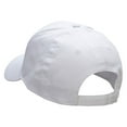 thumbnail image 3 of Whale Heart Embroidered Low Profile Cap - White OSFM, 3 of 5
