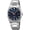 9396-SilverBlue, variant on Watches for Men,Luxury Round Big Face Business Dress Analog Quartz Mens Wristwatch with Stainless Steel Waterproof Date Display Gifts for Men