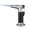Silver, variant on Windproof Lighters Grill Lighters Adjustable Lighters Cigarros Refillable Easy to Use Lighter Portable Lighter Camping BBQ Kitchen