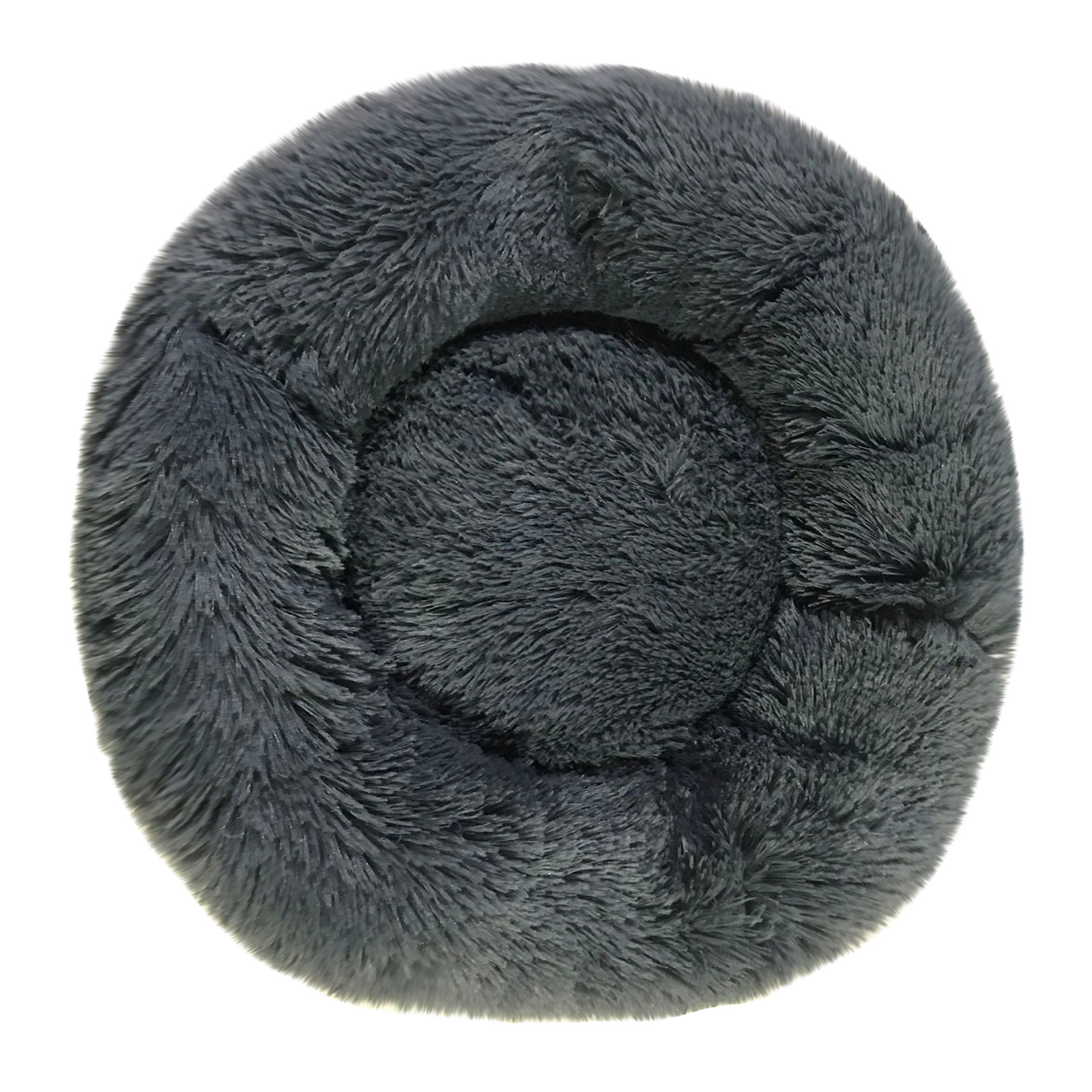 Kingtowag Dark Gray Dog Mat Carpet 100cm XL, Washable Cushion Rug Pet Bed Stress Relief, Self-Heating Waterproof Base, Cozy Large Pet Bed for Dogs