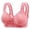 A-Pink189, variant on Daisy Bras For Older Women Front Closure Seamless Support Half Fixed Cup Breathable Convenient Comfy Soft Everyday Bras