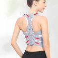 thumbnail image 1 of Posture Corrector Adjustable Back Support Body Brace Lumbar Shoulder Support Belt, 1 of 4