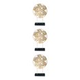 thumbnail image 1 of Guardoinrt Creative Nordic Home Decoration Accessories Iron Office Home Desktop Decor Gold M 3Set, 1 of 6