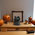 thumbnail image 4 of AKEGAMN Clearance! Mysterious Hooded Cat Figurine Gothic Style Statue For Home Decoration Mysterious Hooded Cat Figurine Gothic Style Statue For Home DecorationFeatures:Features a draped in, 4 of 8