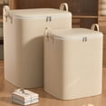thumbnail image 7 of VALSEEL Heavy Duty Storage With Reinforced Handles Extra Large Storage Bags For Clothes Tote Bag Double Zipper For Space Saving Travel, 7 of 7