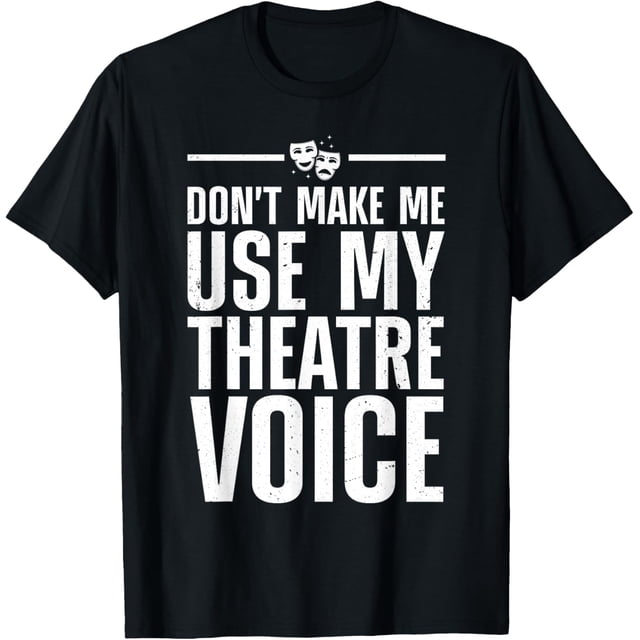 Regalo de teatro con temática de teatro, accesorios y cosas divertidas de arte de teatro para hombres, tío