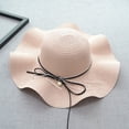 thumbnail image 4 of beishanbush Clothing 2025 Sun Hats Women Summer Wide Straw Hat Beach Foldable Sun Hats Floppy Roll Up Protection Sun Cap UPF 50+ Caps E, 4 of 4