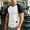 Black, variant on DagobertNiko Mens T-Shirts V-Neck Color Block Slim Fitted Breathable Quick Dry High Elastic Sports Summer Top for Gym