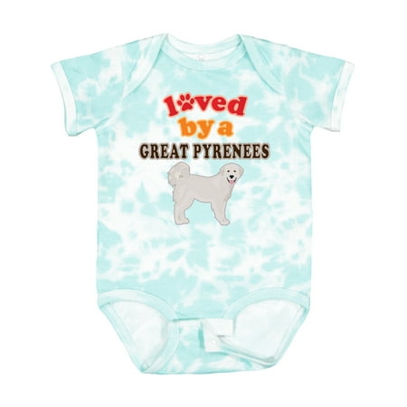 

Inktastic Great Pyrenees Dog Lover Boys or Girls Baby Bodysuit