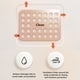 thumbnail image 5 of Cesta de Ducha Portátil Tipo Puf para Guardar Artículos de Baño y Ducha., 5 of 6
