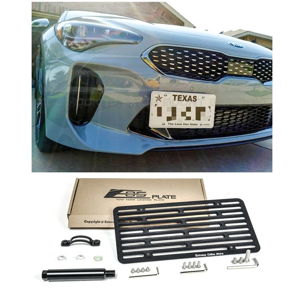 Replacement for 2018Present Kia Stinger EOS Plate Version 2 Front