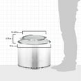 thumbnail image 3 of Solo Stove Stainless Steel Bonfire Shield with Protective Spark Screen, 5 lbs, 3 of 8