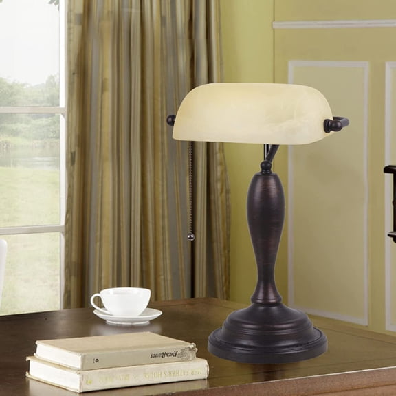 Catalina Lighting Traditional Desk Lamp, Classic Bronze