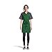thumbnail image 3 of Uncommon Threads 3016-1100 Ajustable Bib Apron 2 Patch Pockets in Kelly, 3 of 4