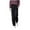 Black, variant on LLYwey Women's Fleece Lined Pants Deals Clearance Ladies Solid Color Sports Straight Leg Casual Pants New Winter Pants Black L