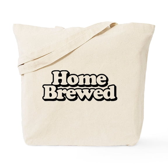 CafePress - Home Brewed Tote Bag - Unisex Canvas Tote Bag, Beige, 1-Piece