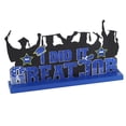 thumbnail image 1 of Desktop Ornament Wooden Creative Graduation Party Decorations 2023 Graduation Centerpieces Congratulations Graduation High School College Graduation Table Decorations Party CenterpiCenter, 1 of 3