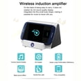 thumbnail image 5 of Wireless Induction Speaker Mobile Phone Amplifier 3W Portable Resonance Hands-Free Call Long Battery Life Stand USB Charging Compatible iOS Android for Office Home, 5 of 5