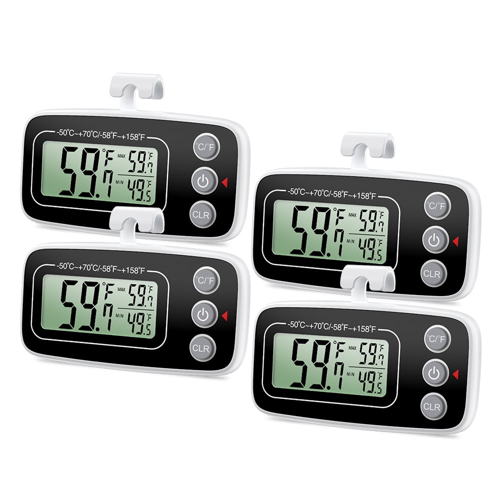 Fridge Thermometer, AMIR Digital Refrigerator Thermometer Freezer