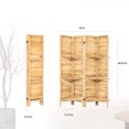 Room Divider With Shelves, 4 Panel Room Dividers, Partition Room