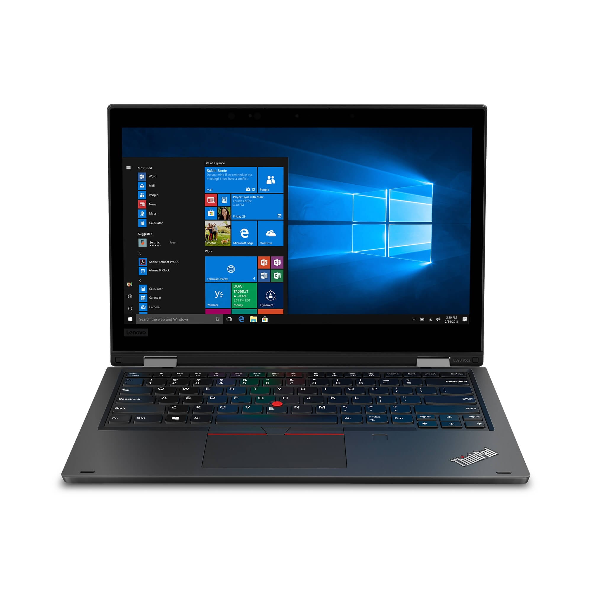 Lenovo ThinkPad L390, 13.3", i58265U 1.60GHz, up to 3.90GHz with Turbo