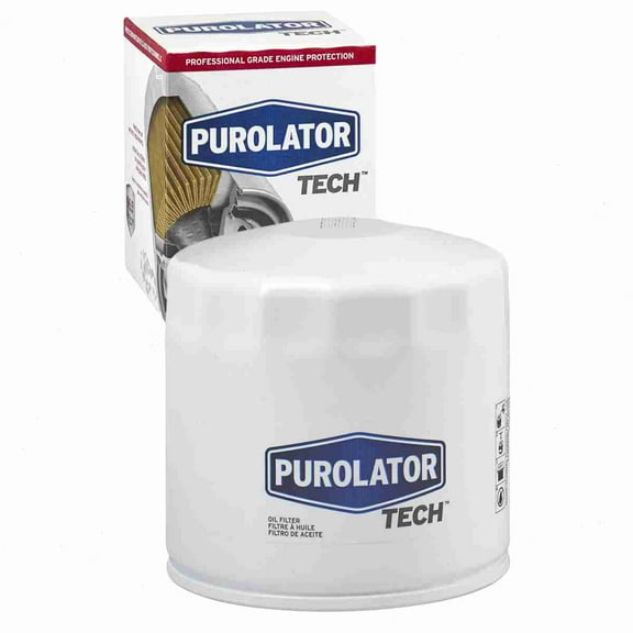 Purolator TECH Engine Oil Filter compatible with Dodge Dakota 2.5L 3.9L 4.7L 5.2L 5.9L L4 V6 V8 1989-2007